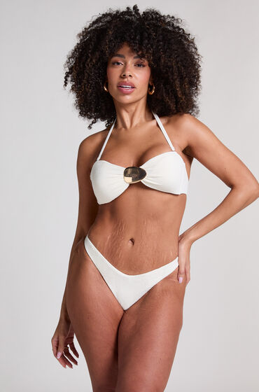 Hunkemöller Braguita de bikini de tiro alto Cabo Blanco