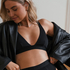 Bralette Casia HKM x NA-KD, Negro