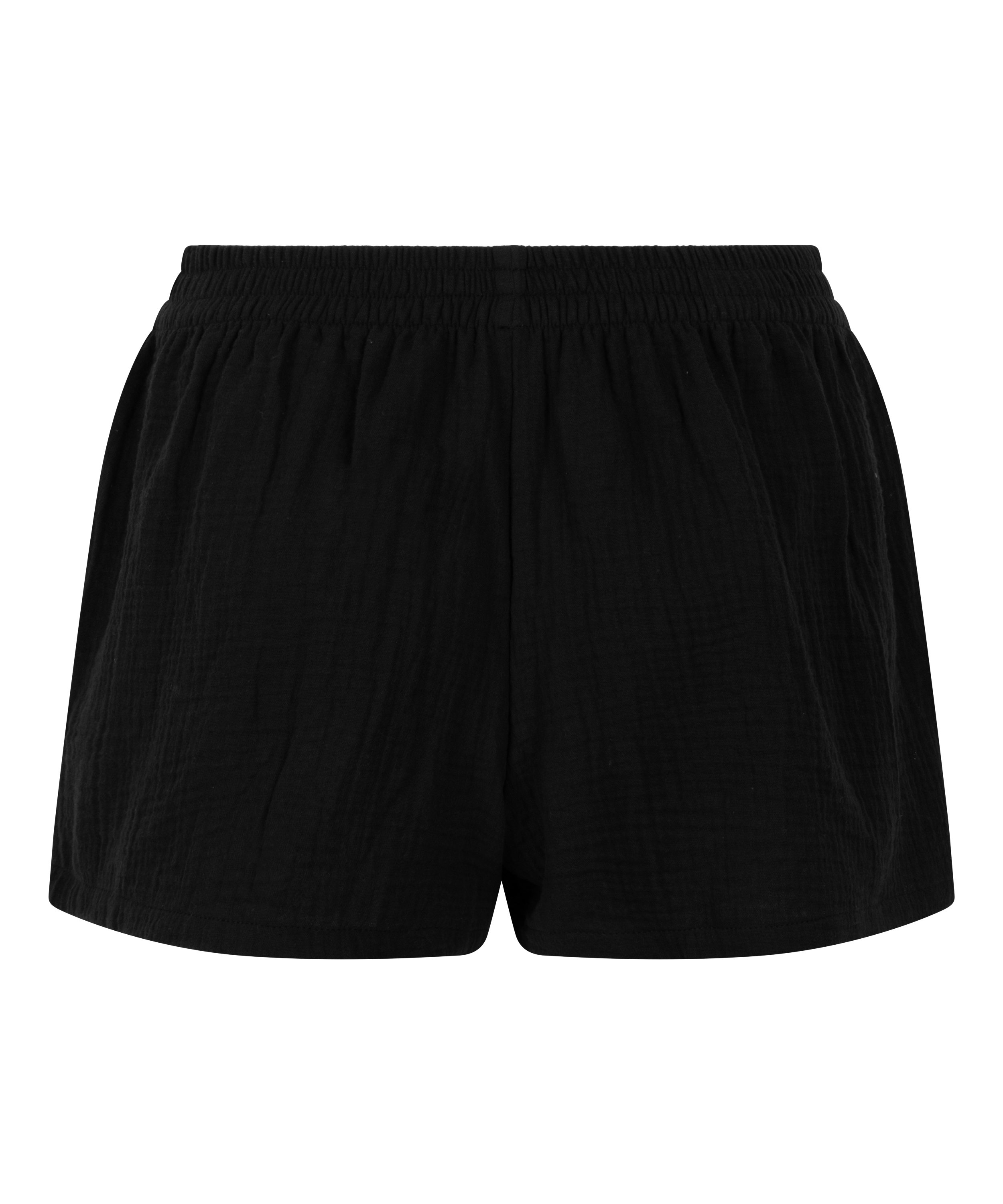 Short de muselina, Negro, main
