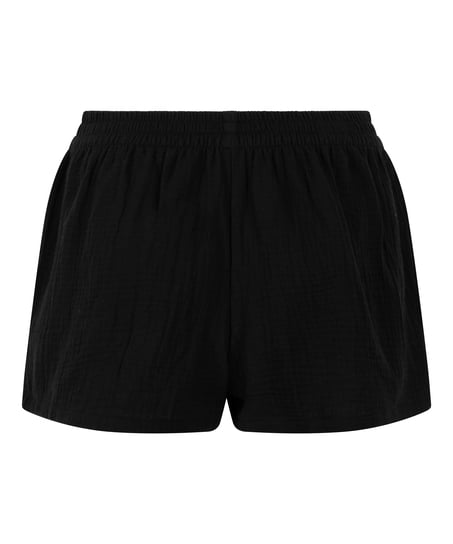 Short de muselina, Negro