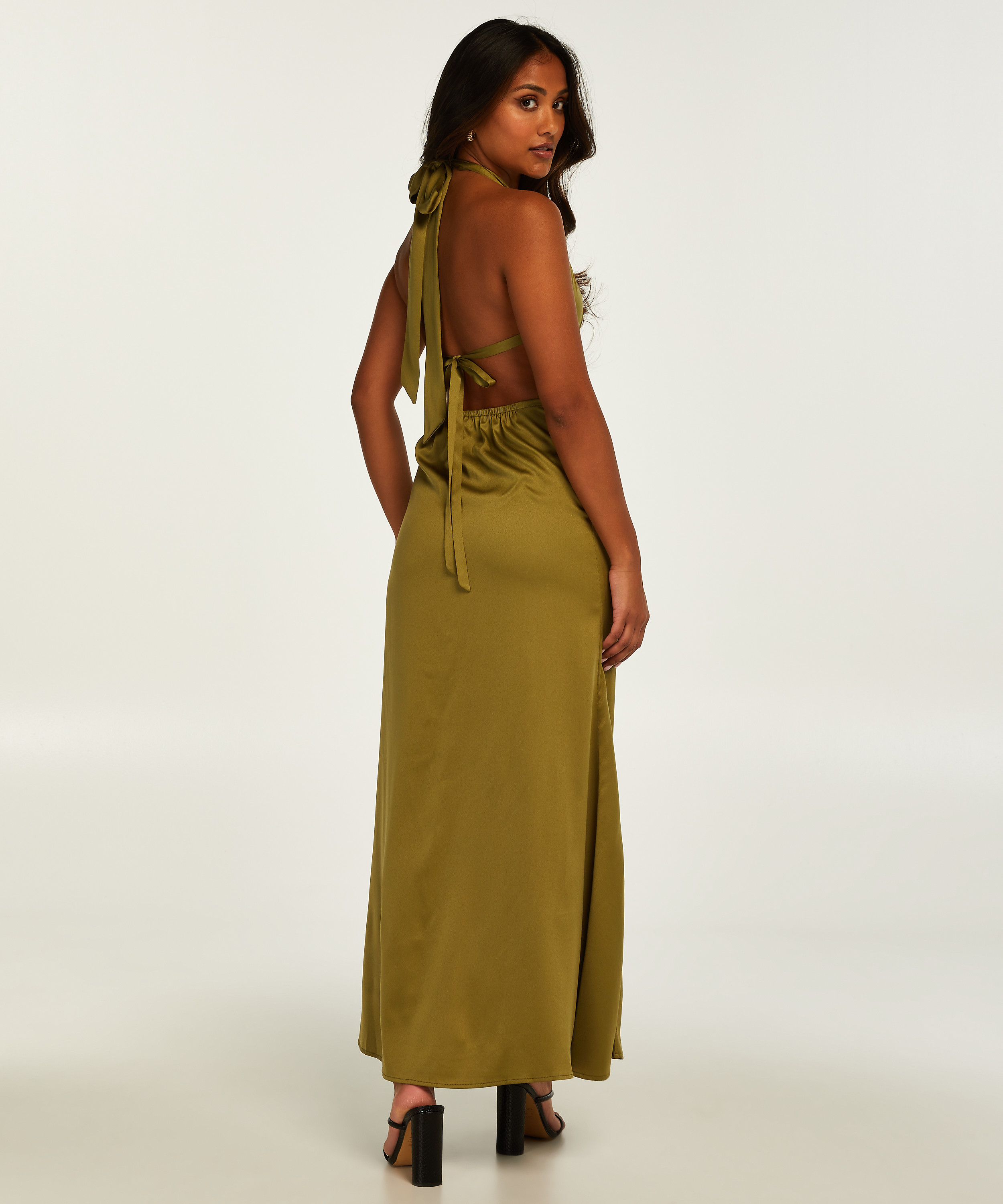 Vestido maxi, Verde, main