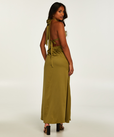Vestido maxi, Verde