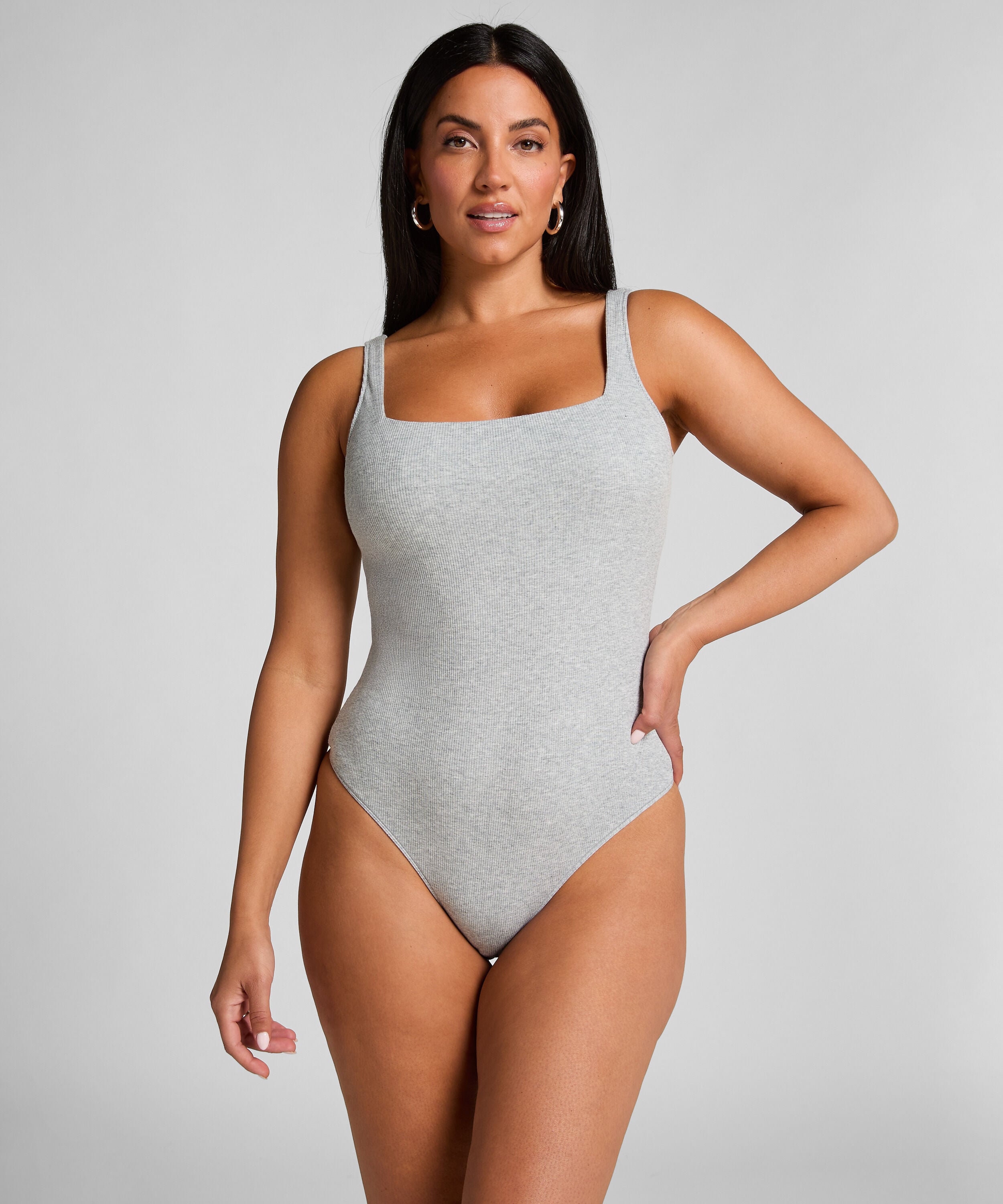 Body de algodón Rib