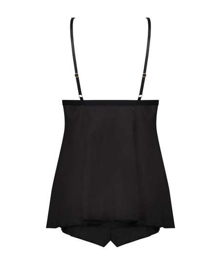 Babydoll Satin Mariah, Negro