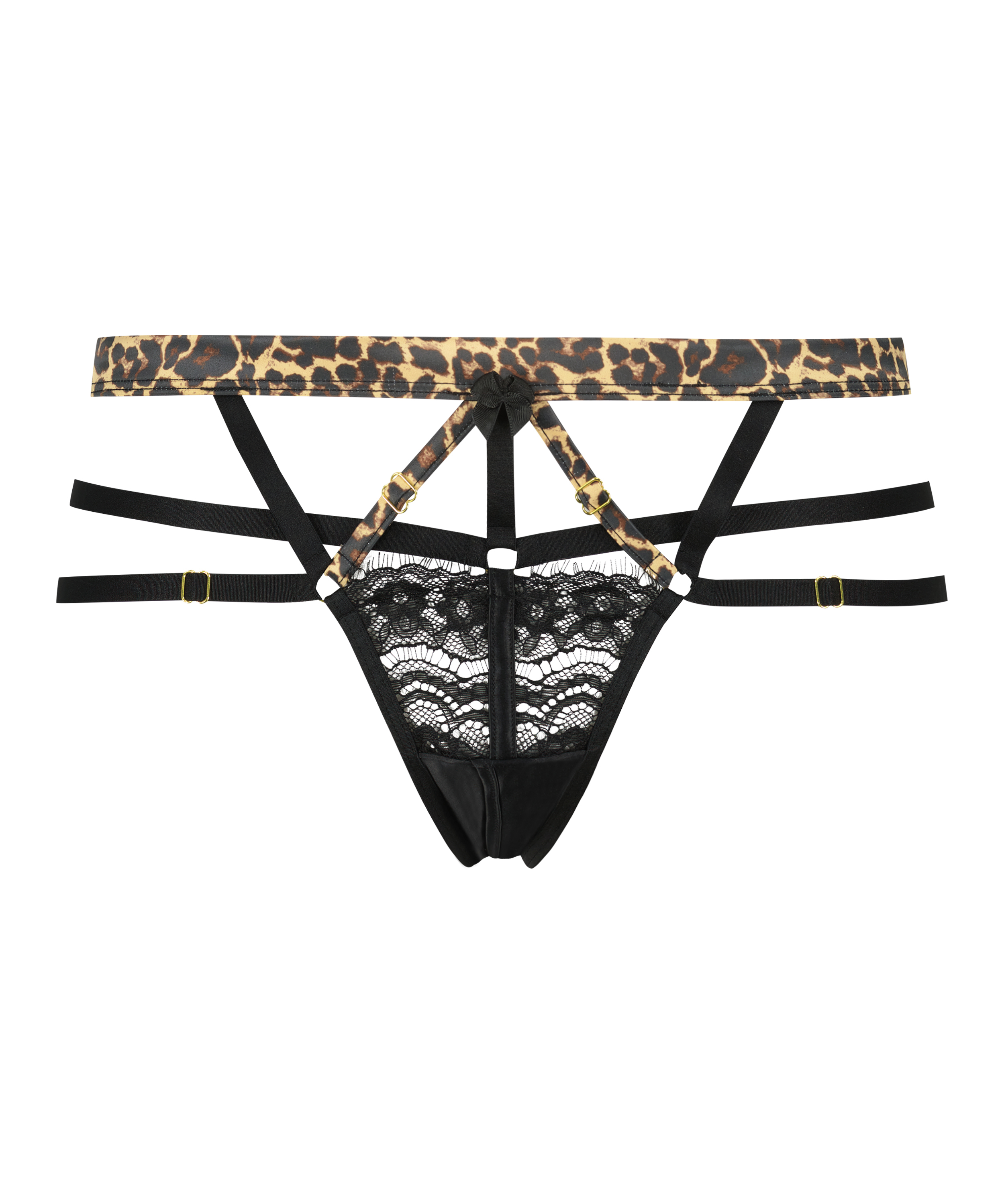 Braguita brasileña con entrepierna abierta Mitzy, Negro, main