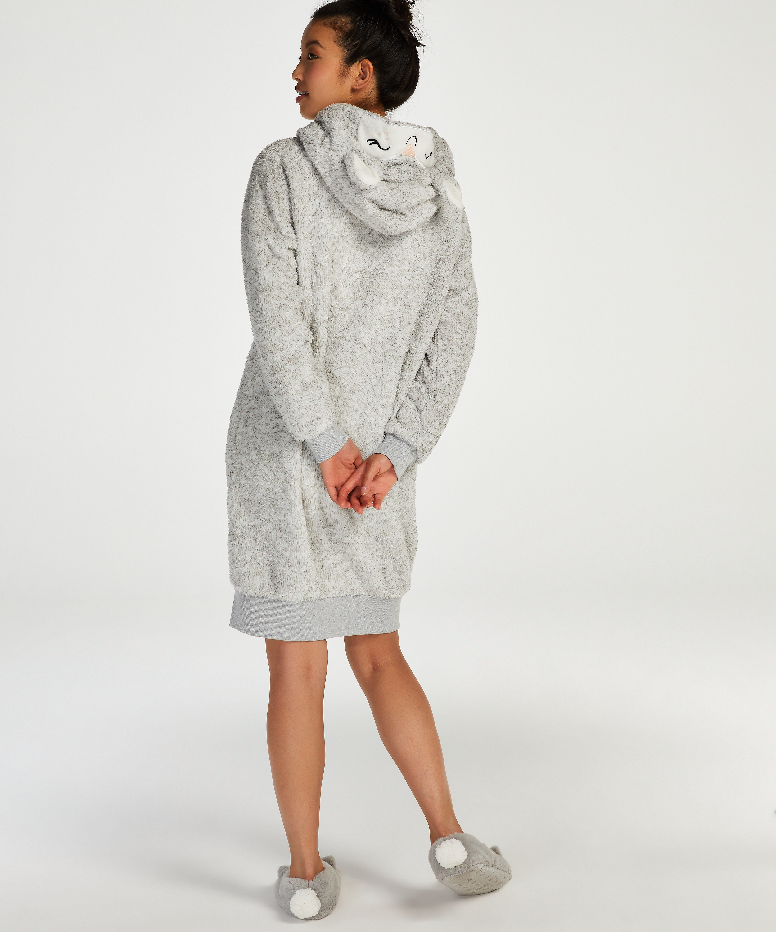 Albornoz Fleece, Gris, main