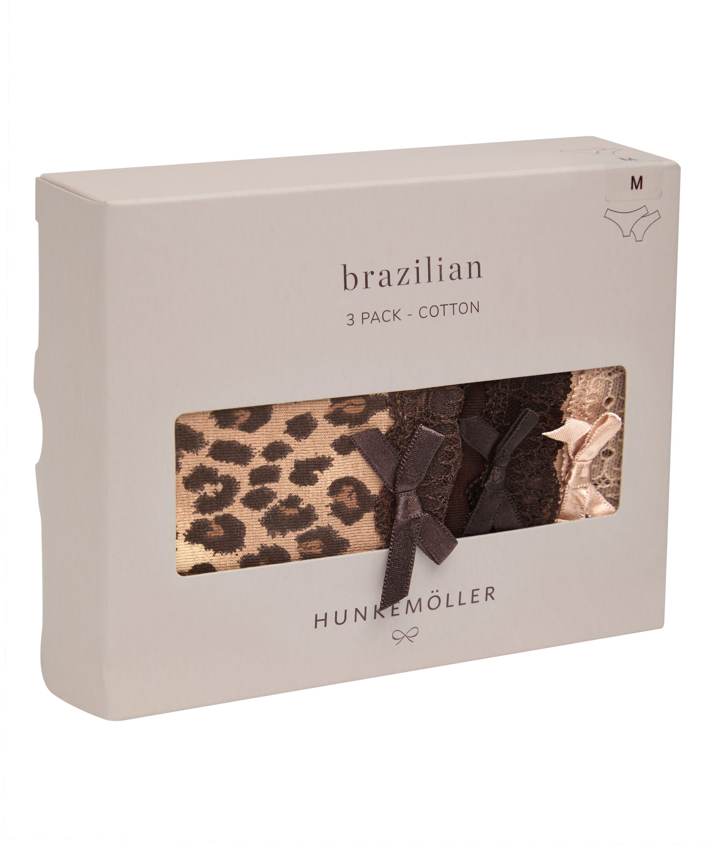 Pack de Braguitas Brasileñas de Algodón