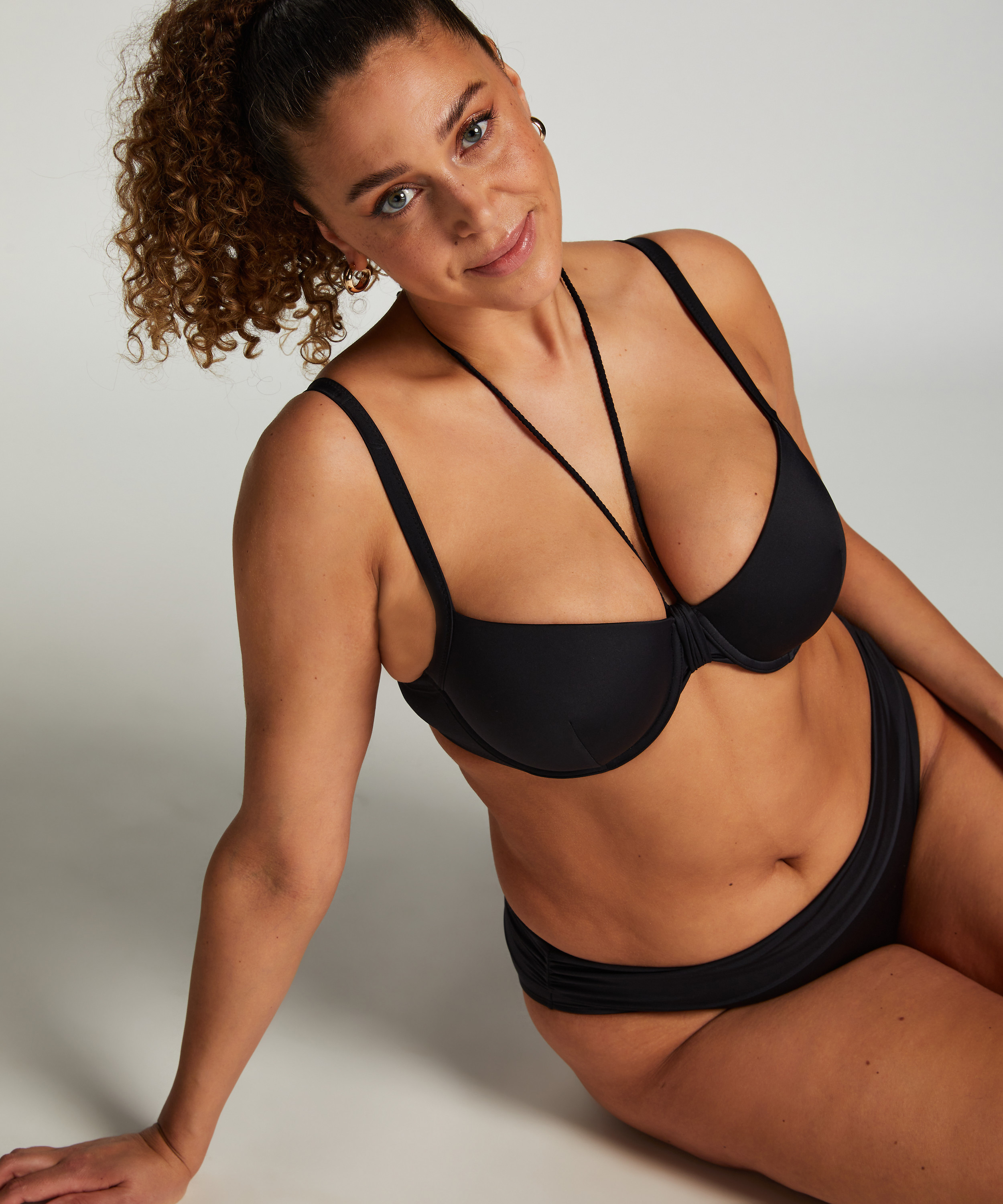 Braguita de Bikini Rio Luxe, Negro, main