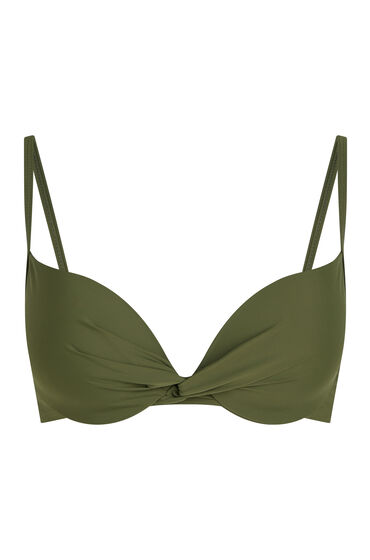 hunkemoller top de bikini luna verde