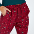 Pantalón de pijama Twill, Rojo