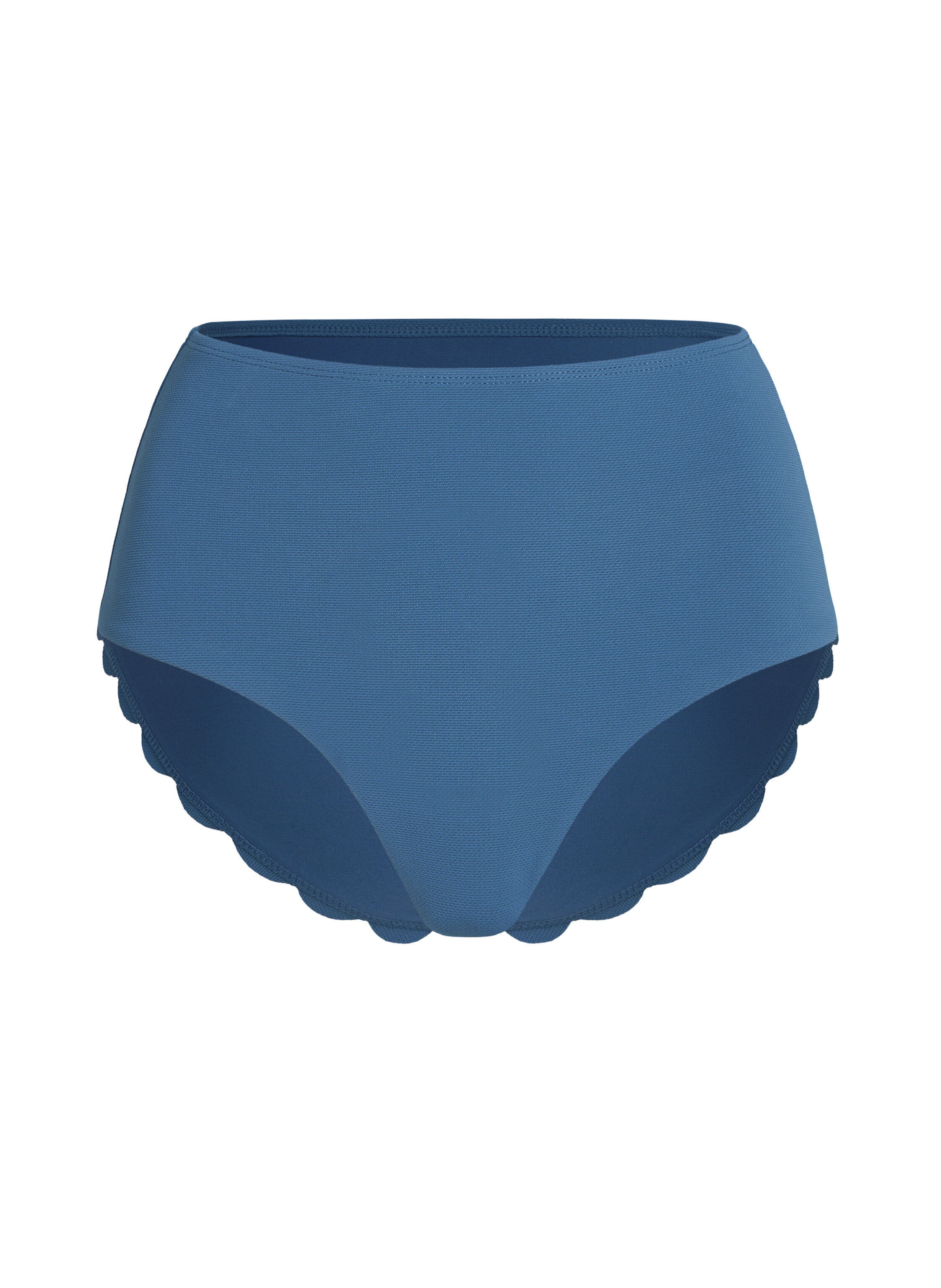 Braguita de bikini de cintura alta Scallop Rio