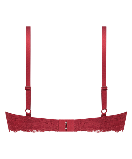 Sujetador push-up de aros preformado Marine, Rojo