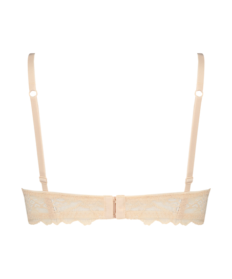 Sujetador longline de aros preformado Chloe, Beige