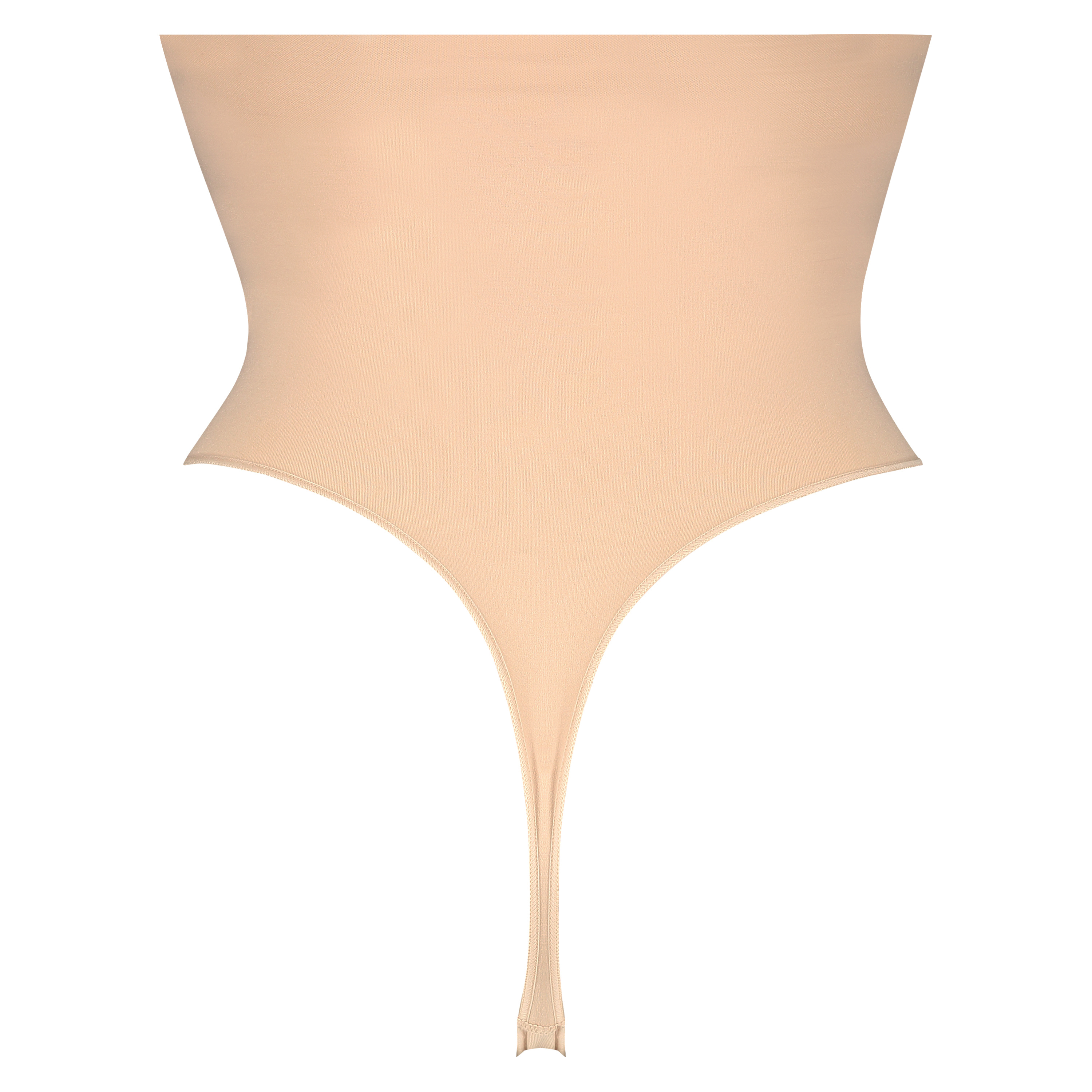 Tanga de cintura alta reafirmante - Level 2, Beige, main