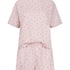 Pyjama Set Cotton Jersey Short, Morado
