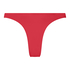 Braguita de Bikini de Corte Alto Luxe, Rojo
