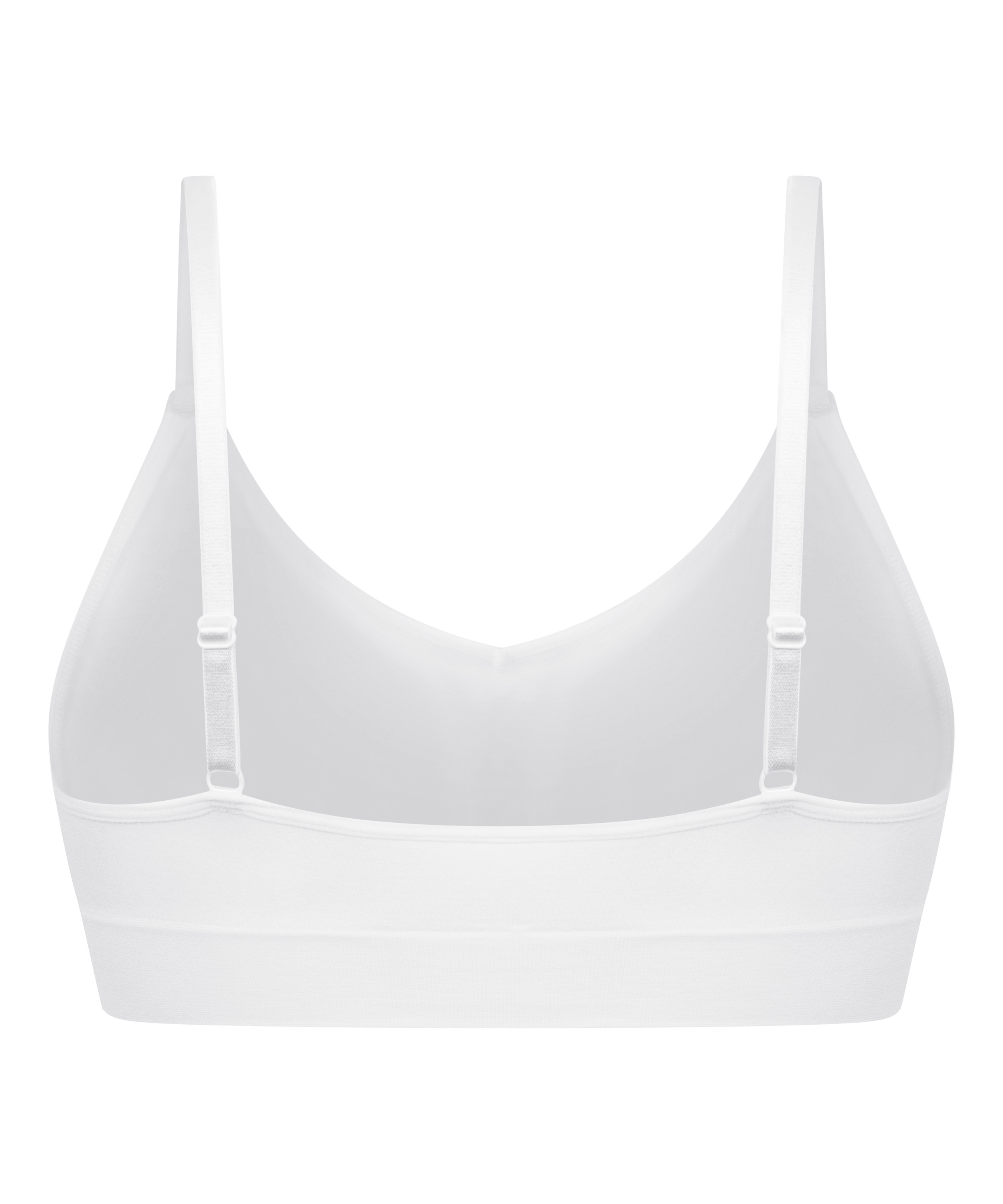 Bralette triangular Dide, Blanco, main