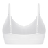Bralette triangular Dide, Blanco
