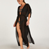 Kimono transparente, Negro