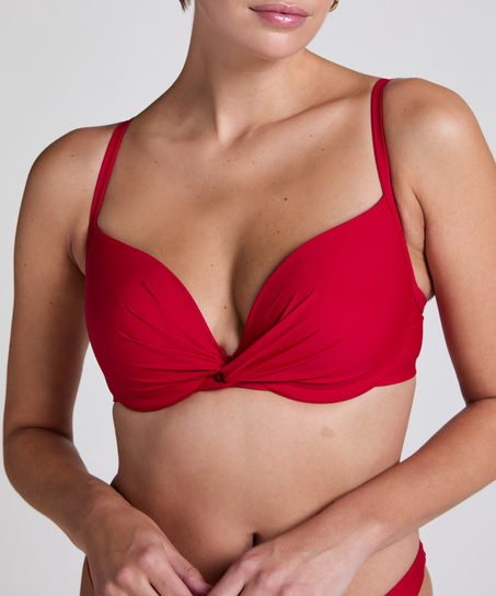 Top de bikini Luna, Rojo