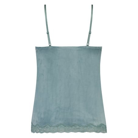 Camiseta top Velours Lace, Verde