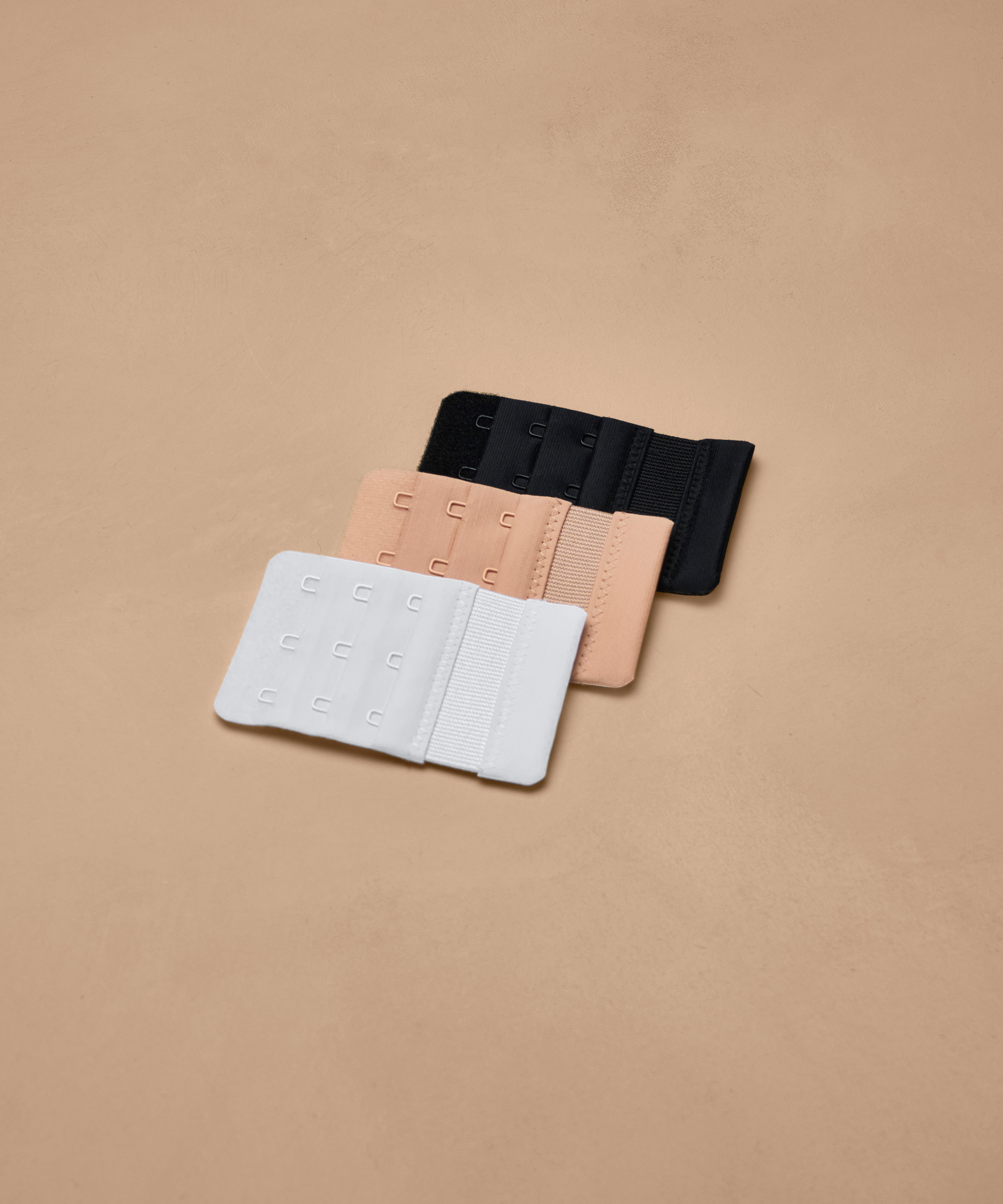 Pack de 3 extensores de sujetador, Blanco, main