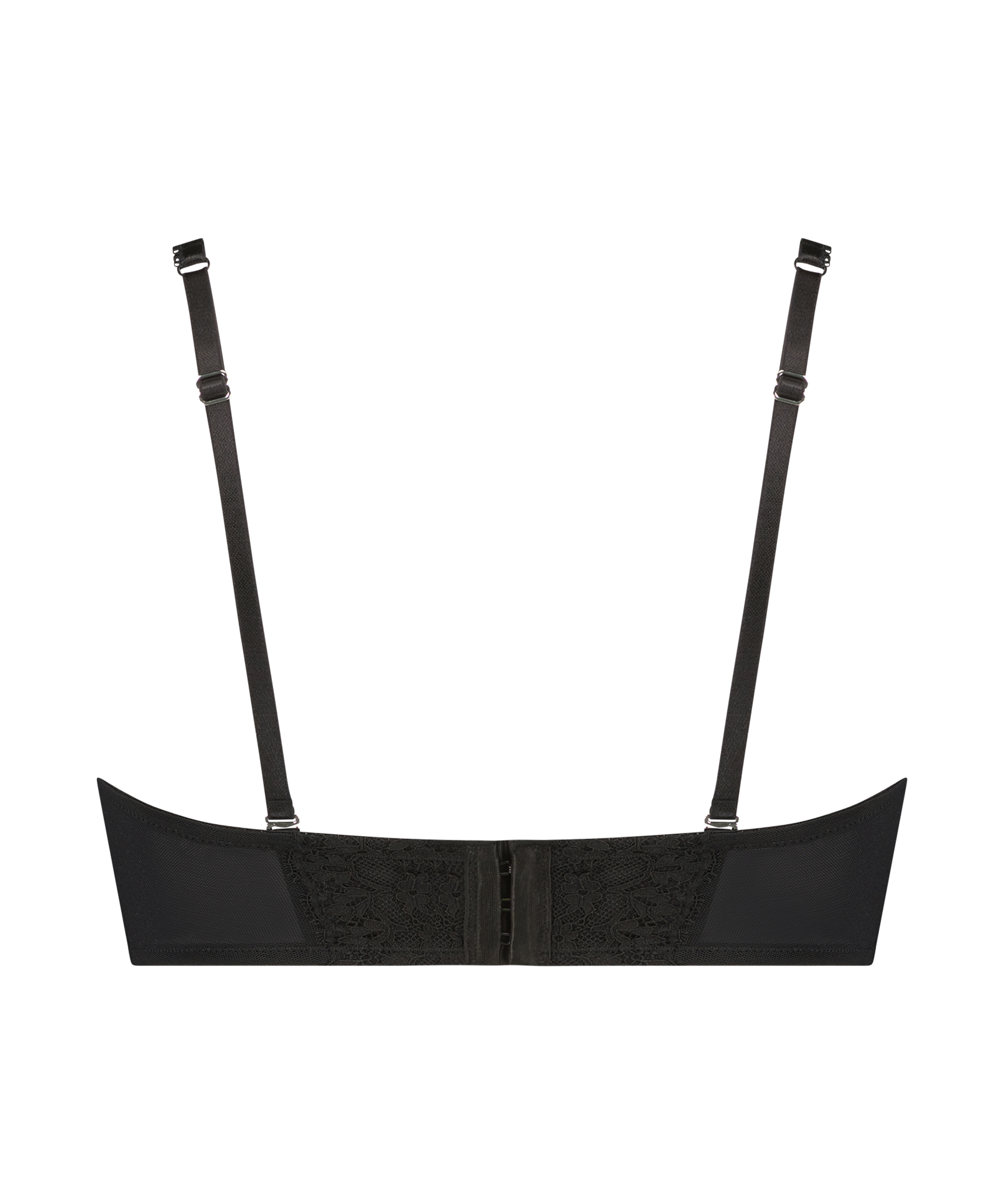 Sujetador de aros preformado sin tirantes Daisy, Negro, main