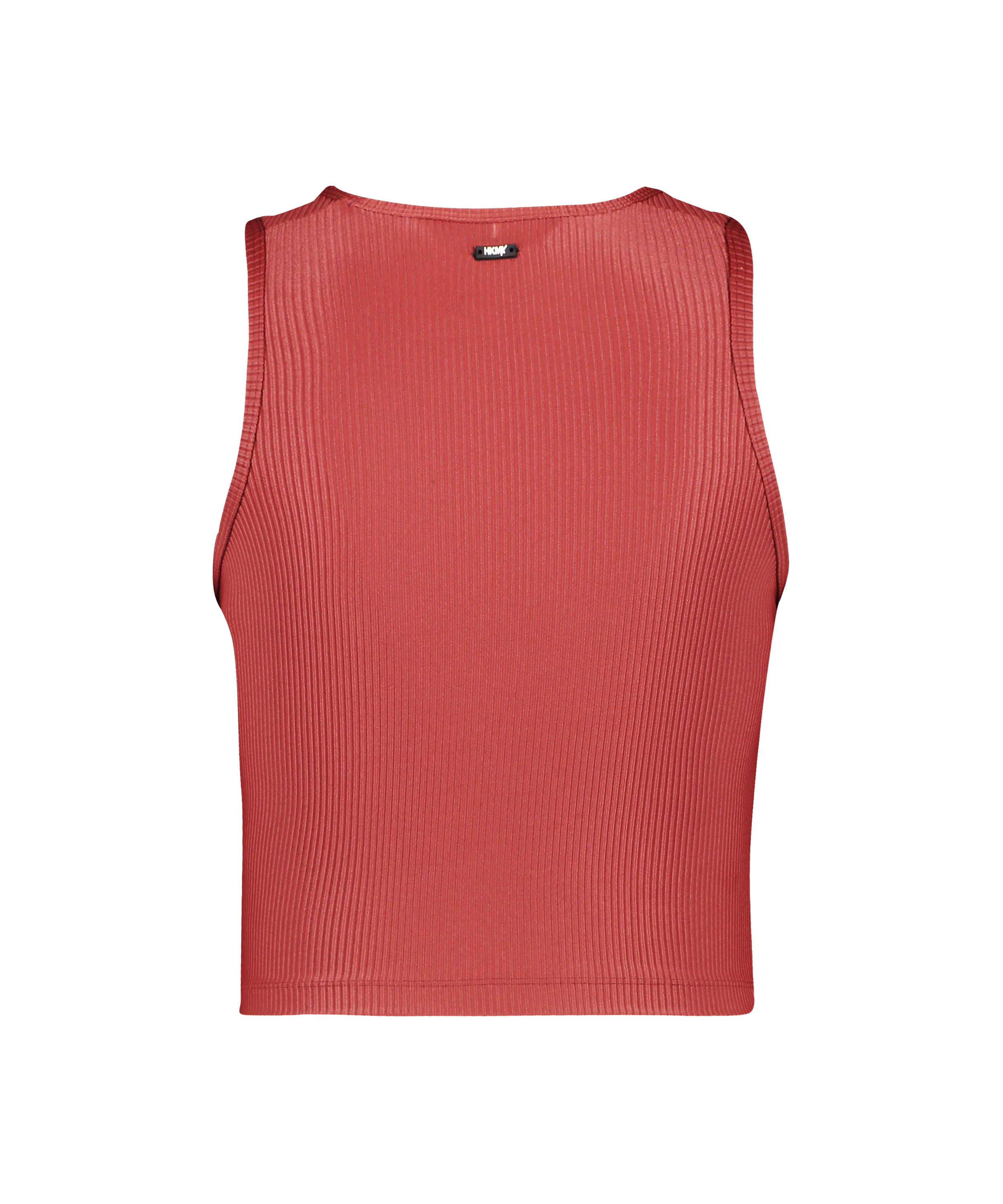 Top corto deportivo HKMX Twisted Rib, Rojo, main