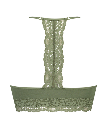 Bralette sin costuras Marine, Verde