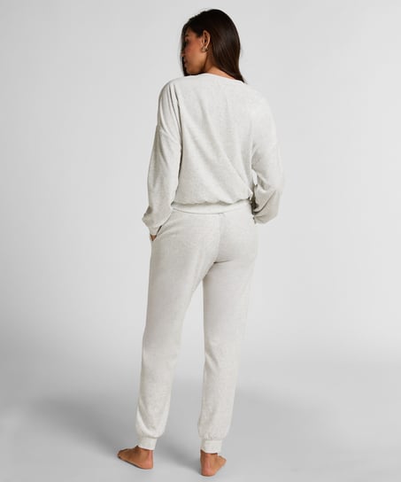 Top de terciopelo, Gris