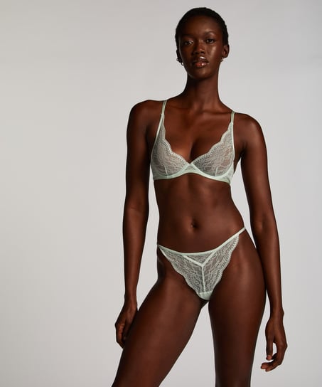 Sujetador con aros no preformado Isabelle, Verde