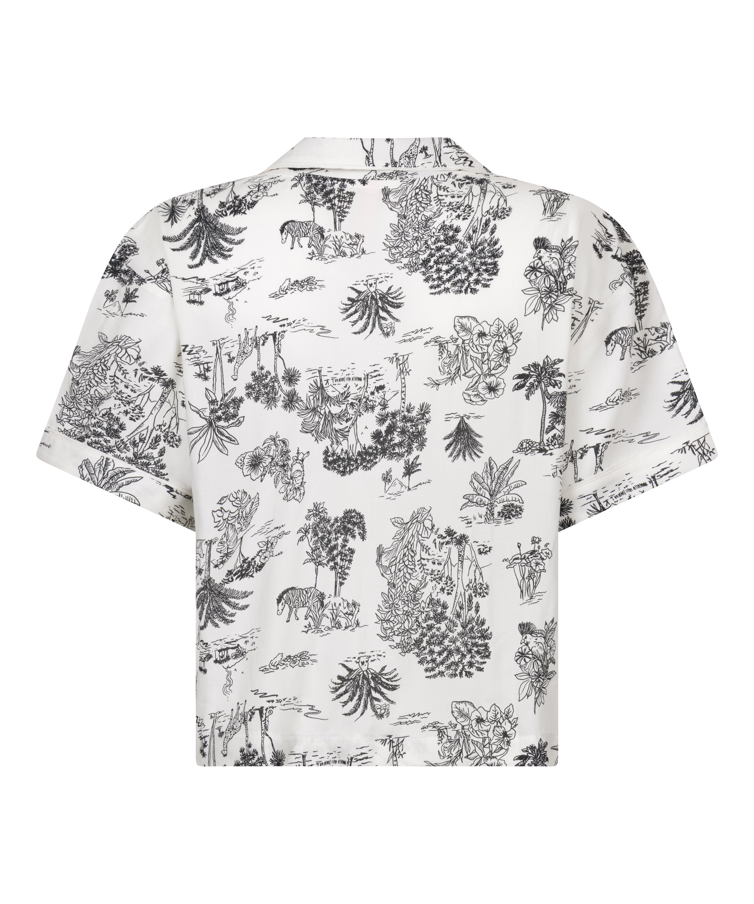 Chaqueta de manga corta, Blanco, main