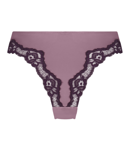 Brasileña Lace & Shine, Morado