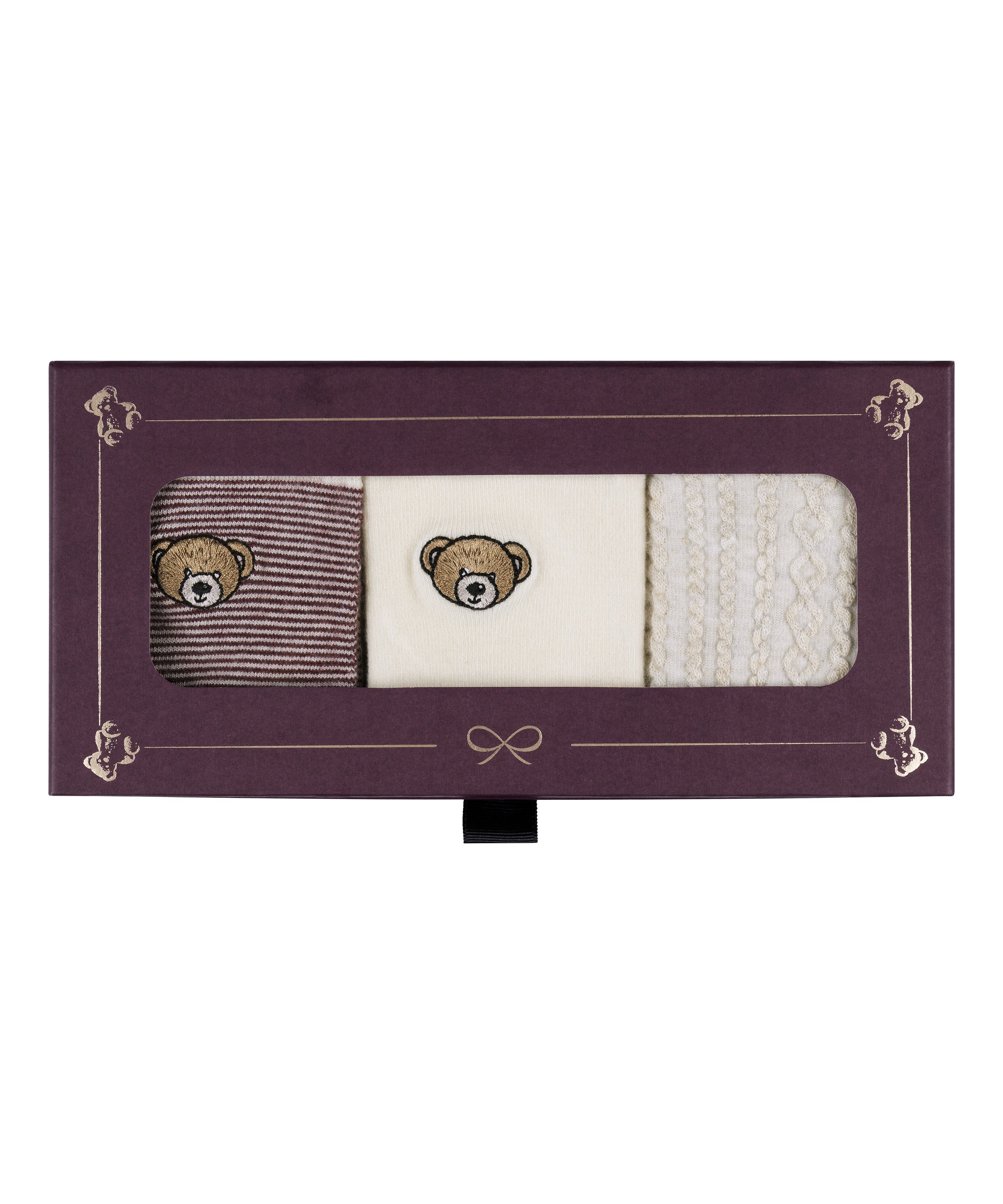 3 pares de calcetines Giftpack, Blanco, main