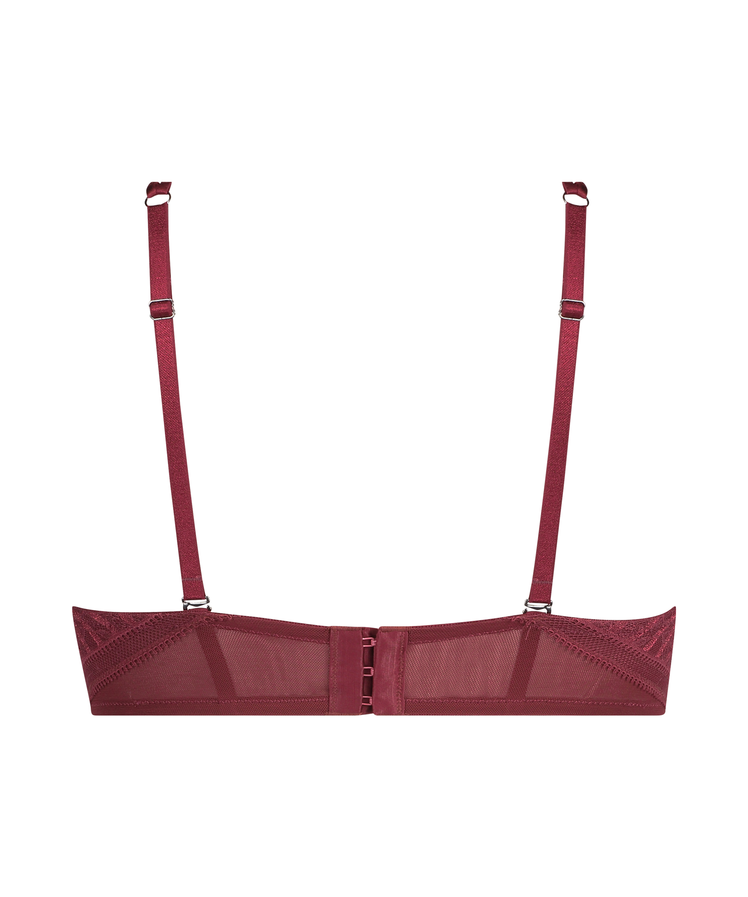 Sujetador de aros preformado sin tirantes Kriss I AM Danielle, Rojo, main