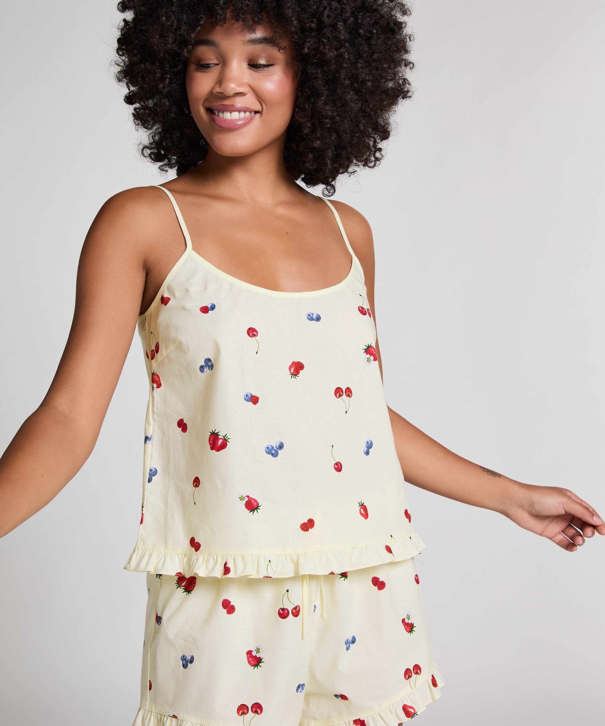 Camisa tejida, Amarillo, main