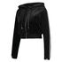 Chaqueta deportiva HKMX  de terciopelo, Negro
