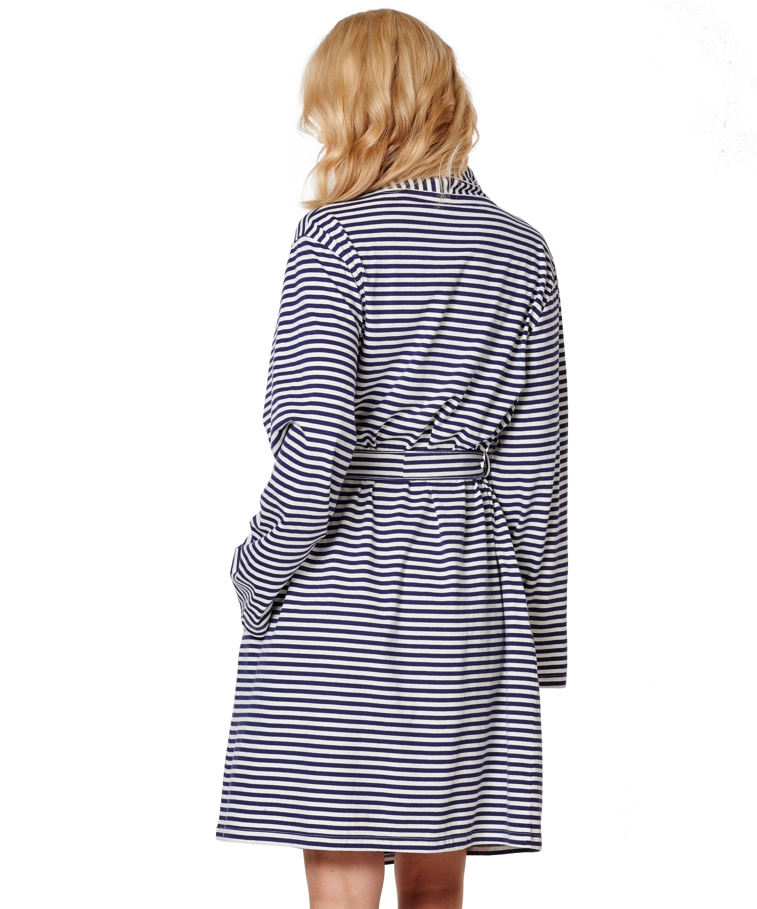 Bathrobe Jersey Robe, Azul, main