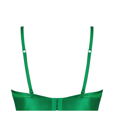 Bralette de rejilla Flexing, Verde
