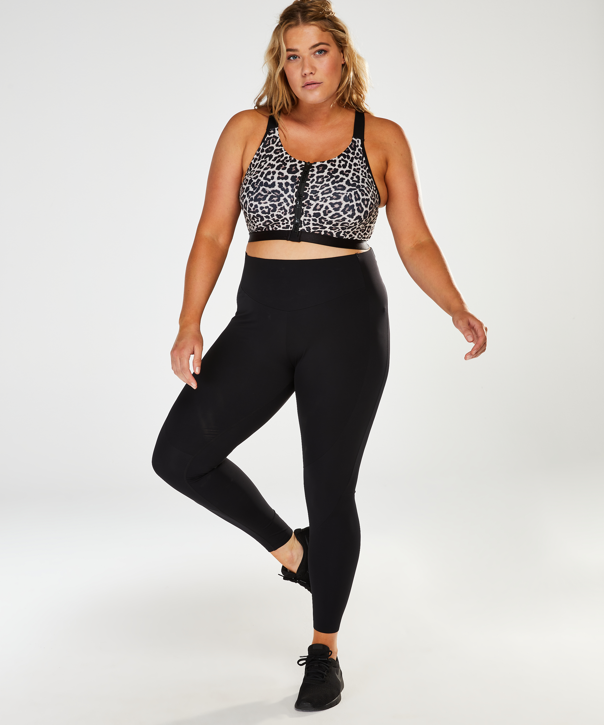 HKMX Sujetador deportivo The Pro Level 3, Gris, main