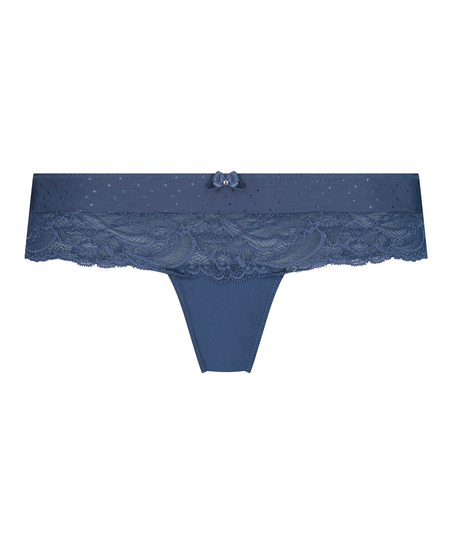 Tanga b&oacute;xer Sophie, Azul