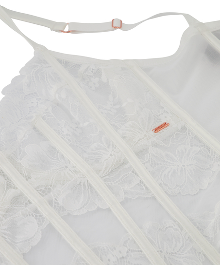 Bustier Cesca, Blanco