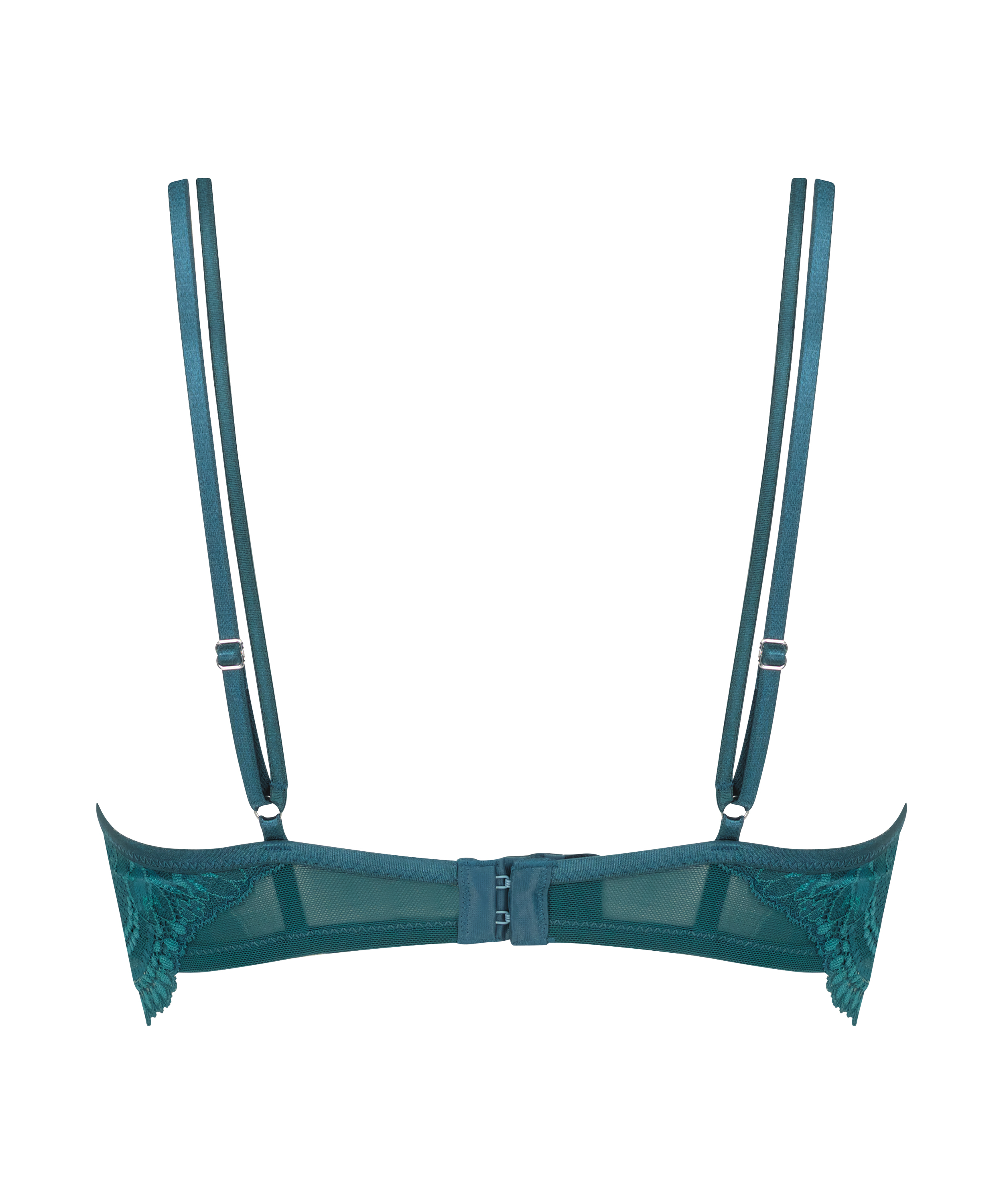 Sujetador no preformado longline Raquel, Azul, main