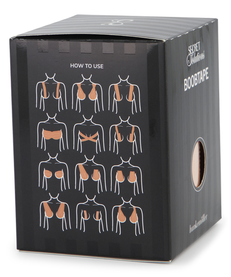 Cinta adhesiva para levantar el pecho, Marrón