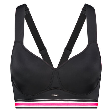 Sujetador deportivo HKMX The All Star Level 2, Negro