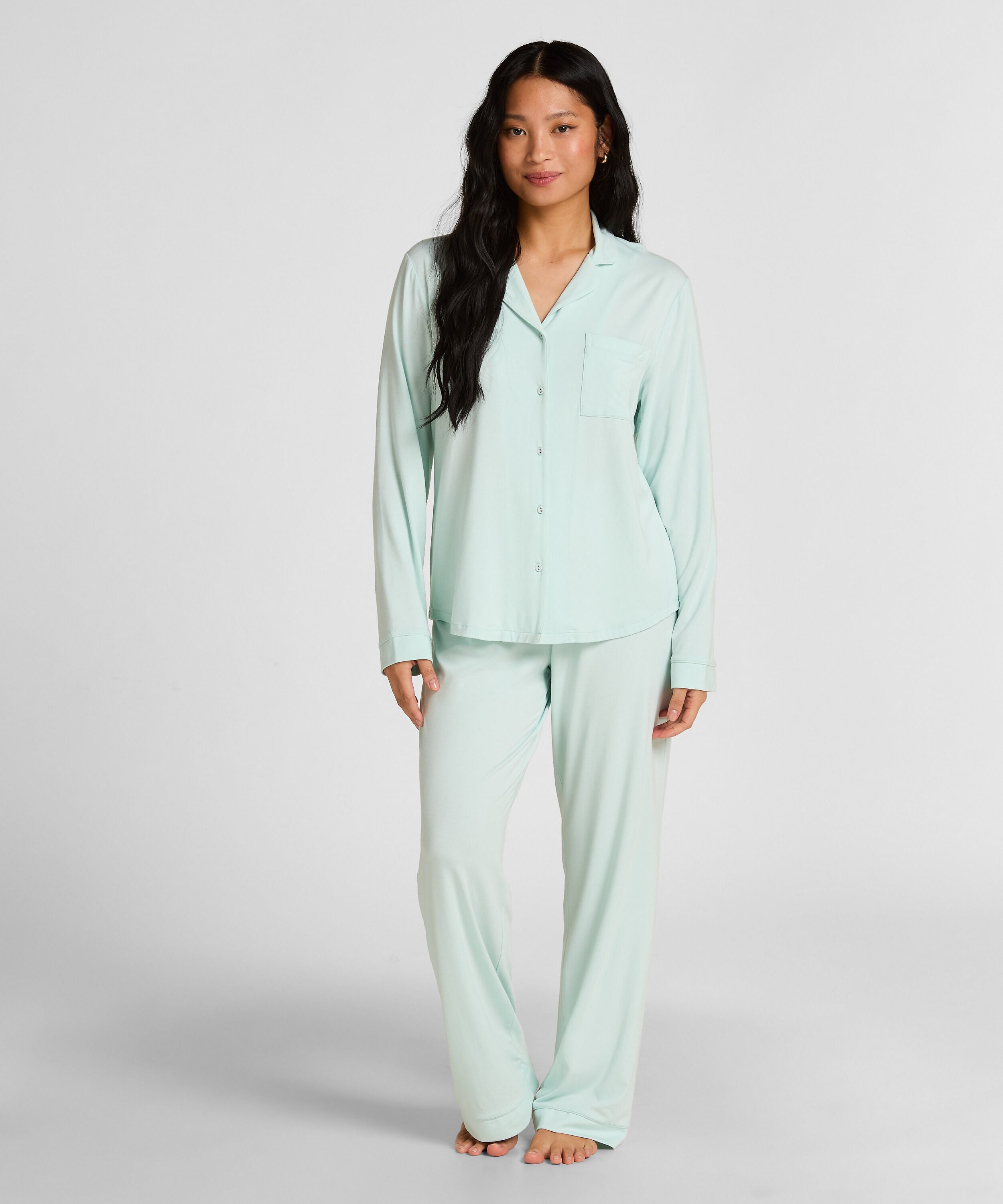 Pantalón de jersey Essential, Azul Pantalón de jersey Essential, Azul
