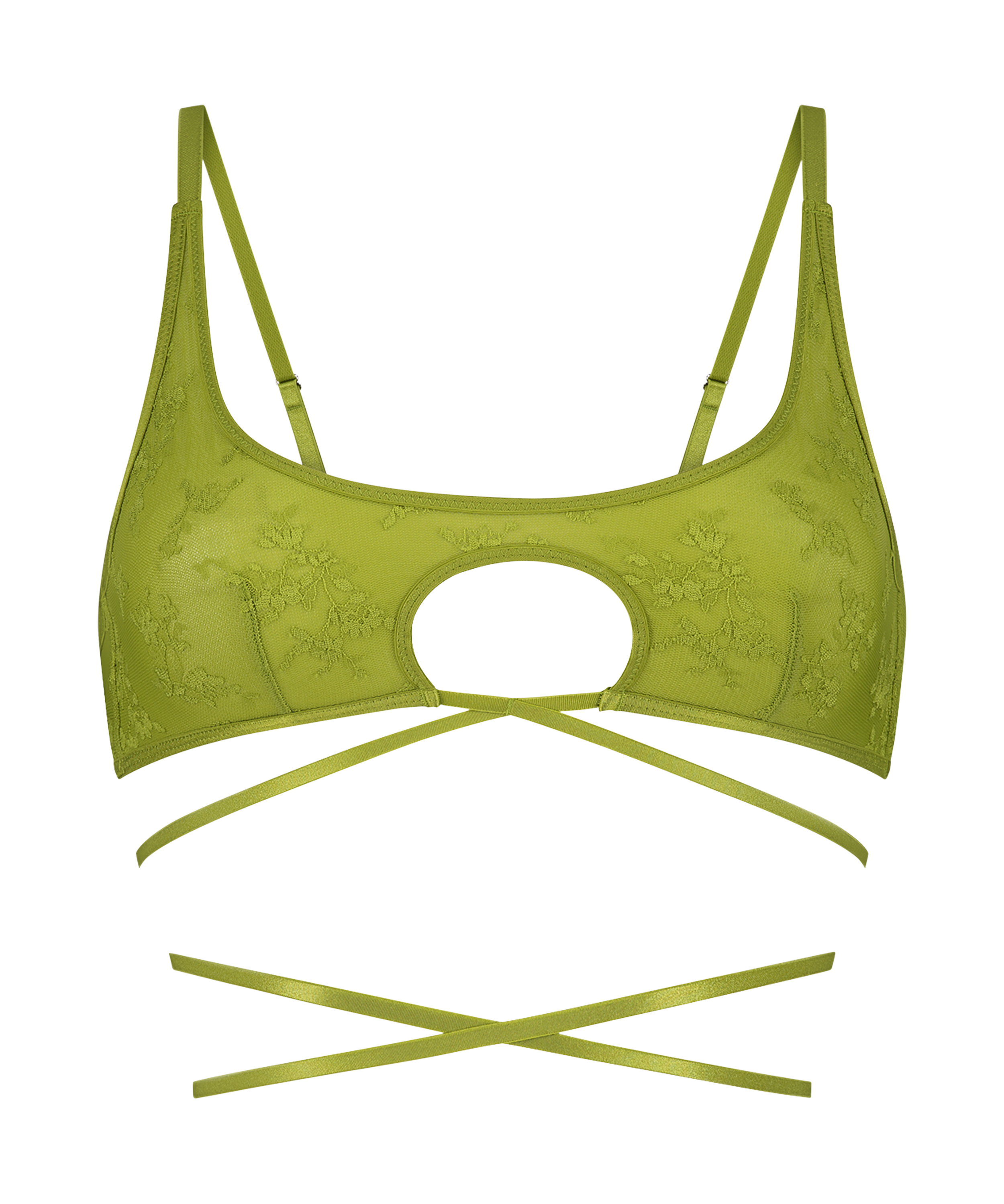 Bralette Minnie, Verde, main