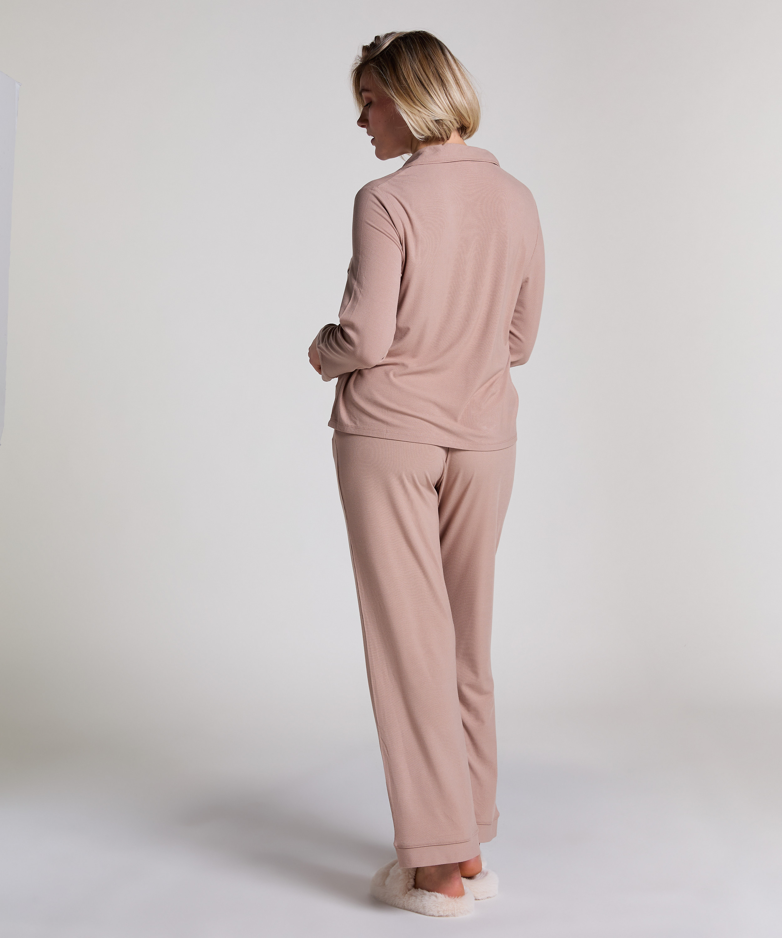 Chaqueta Rib Essential, Beige, main