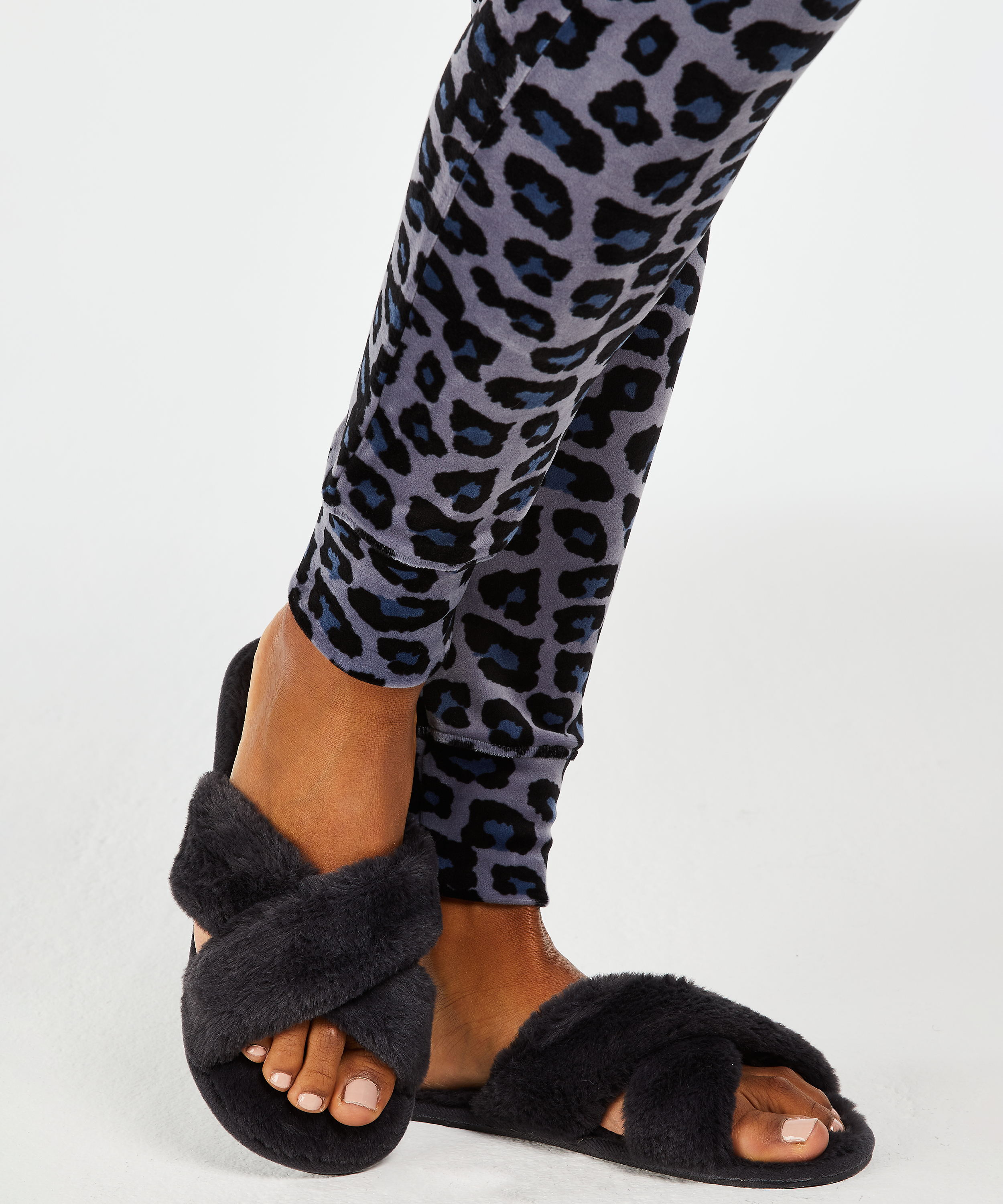 Zapatillas caseras Cross Straps, Gris, main