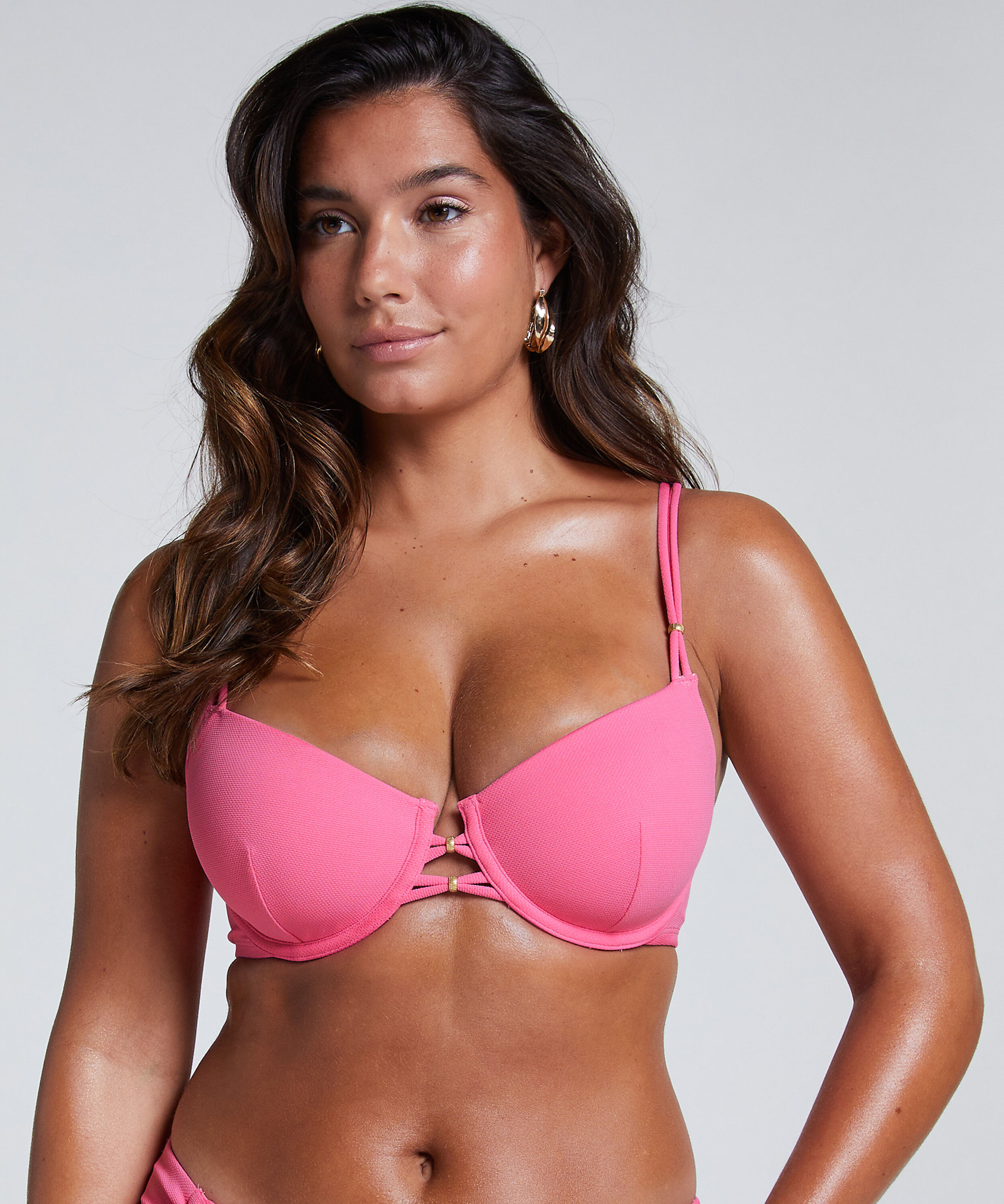 Top de bikini Holbox, Rosa Top de bikini Holbox, Rosa